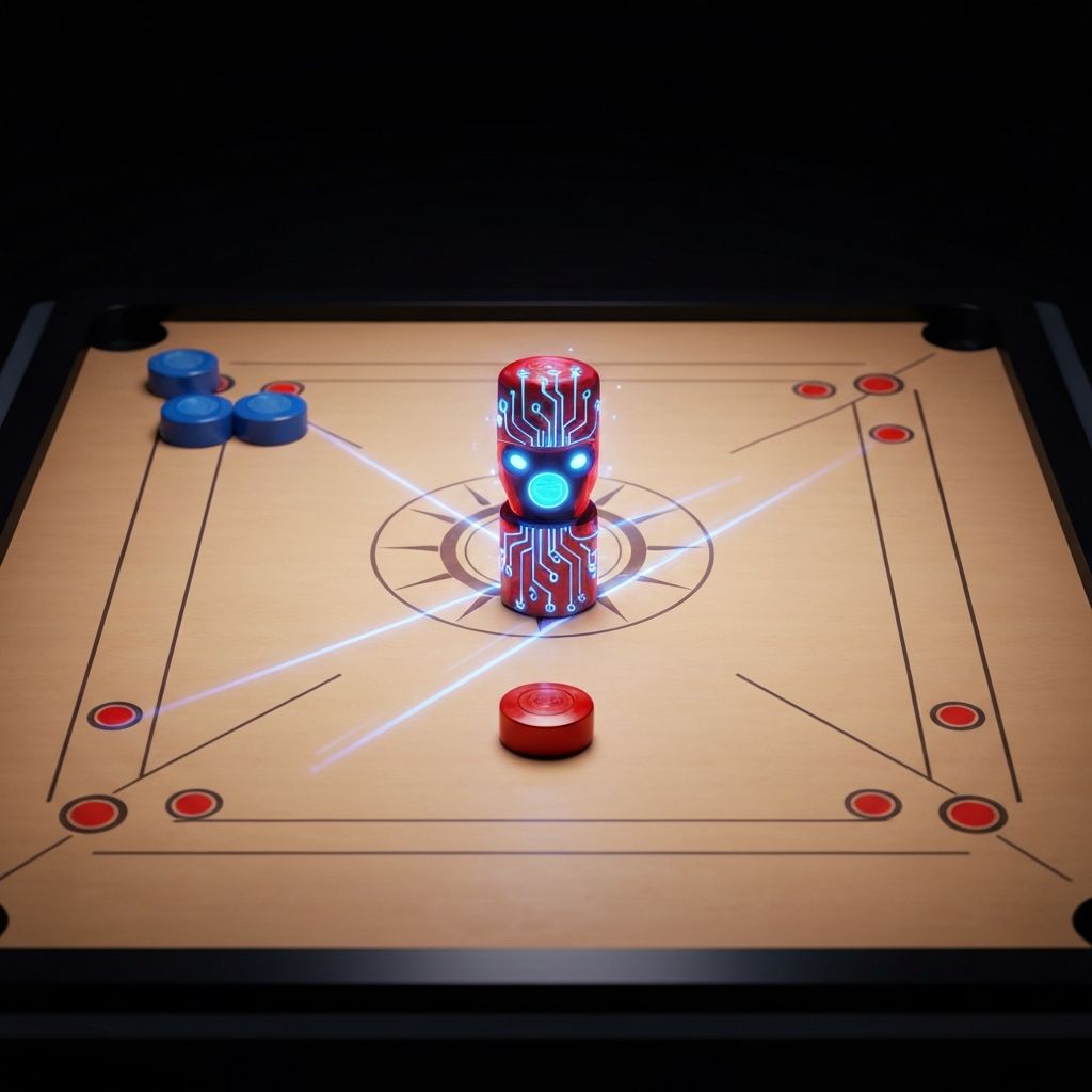 Carrom Board AI Game